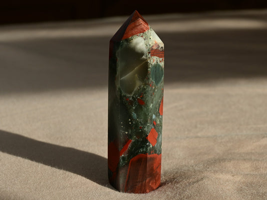 Rose City Raven's Crystal Collection featuring a Bloodstone Tower